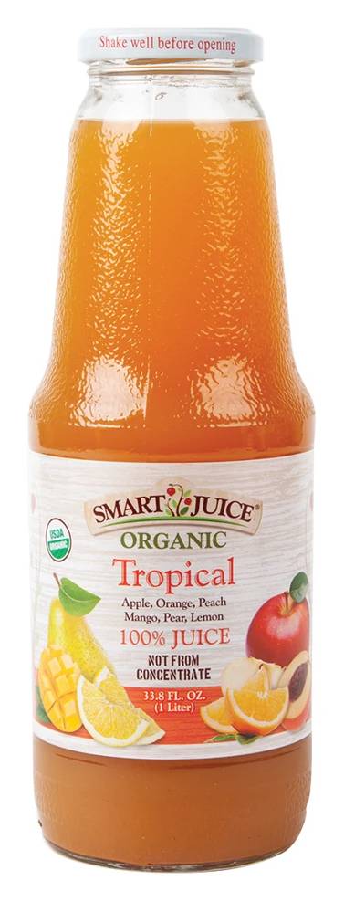 Smart Juice Organic Tropical 100% Juice 33.8 oz
