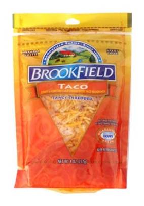 Brookfield Shredded Cheese Taco 8 oz