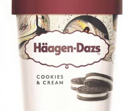 Haagen Dazs Cookies and Cream Ice Cream 1 pt