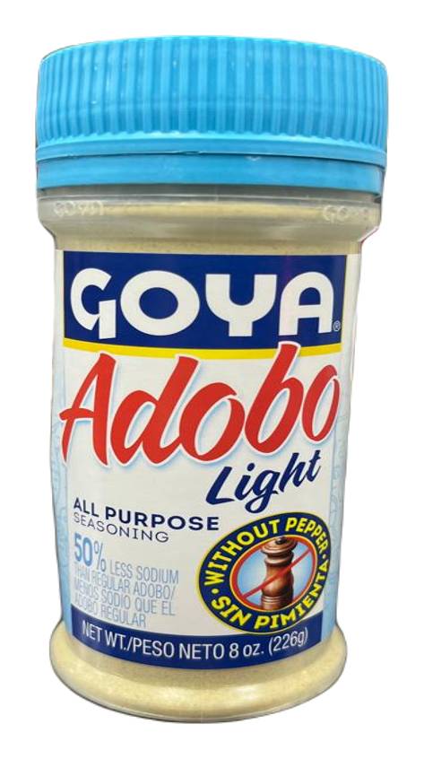 Goya Adobo Light without Pepper 8 oz