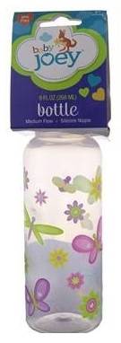 Joey Medium Flow Silicone-Nipple Bottle 9 oz