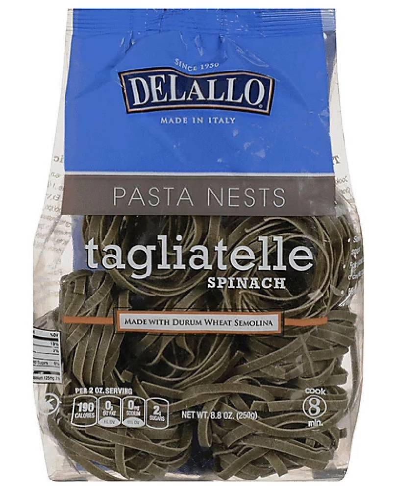 Delallo Tagliatelle Spinach 8.82 oz