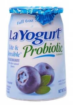 LaYogurt Probiotic Blueberry Light 6 oz