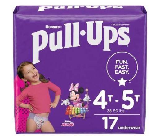 Huggies Pull-Ups Girls 4T-5T