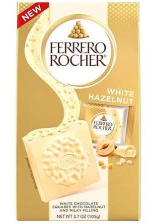 Ferrero Rocher White Chocolate Squares 3.7 oz