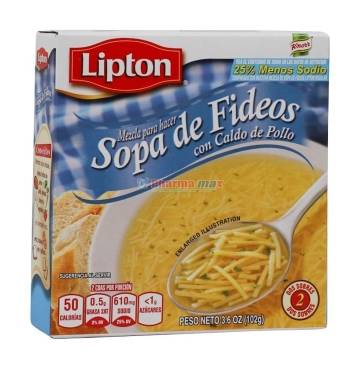 Lipton Sopa de Fideos Bajo en Sodio 3.8 oz.