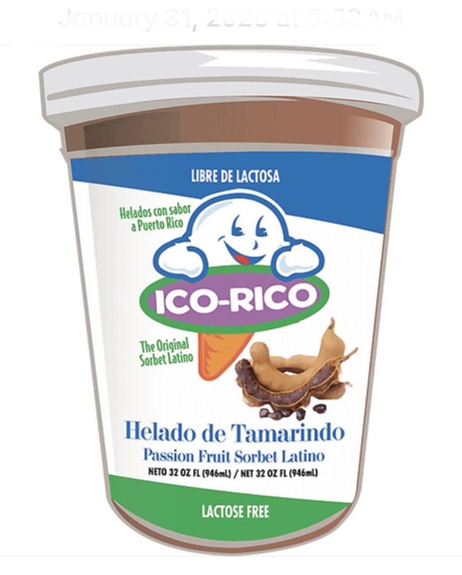 Ico-Rico Helado de Tamarindo 32 oz