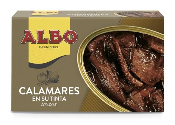 Albo Calamares Trozos En Su Tinta 4 oz