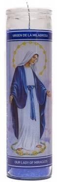 Luminaria Velón Virgen La Milagrosa 1 ct 
