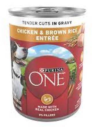 Purina One Chicken & Brown Rice Tender Cuts 13 oz