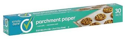 Simply Done Parchment Paper 30 ft