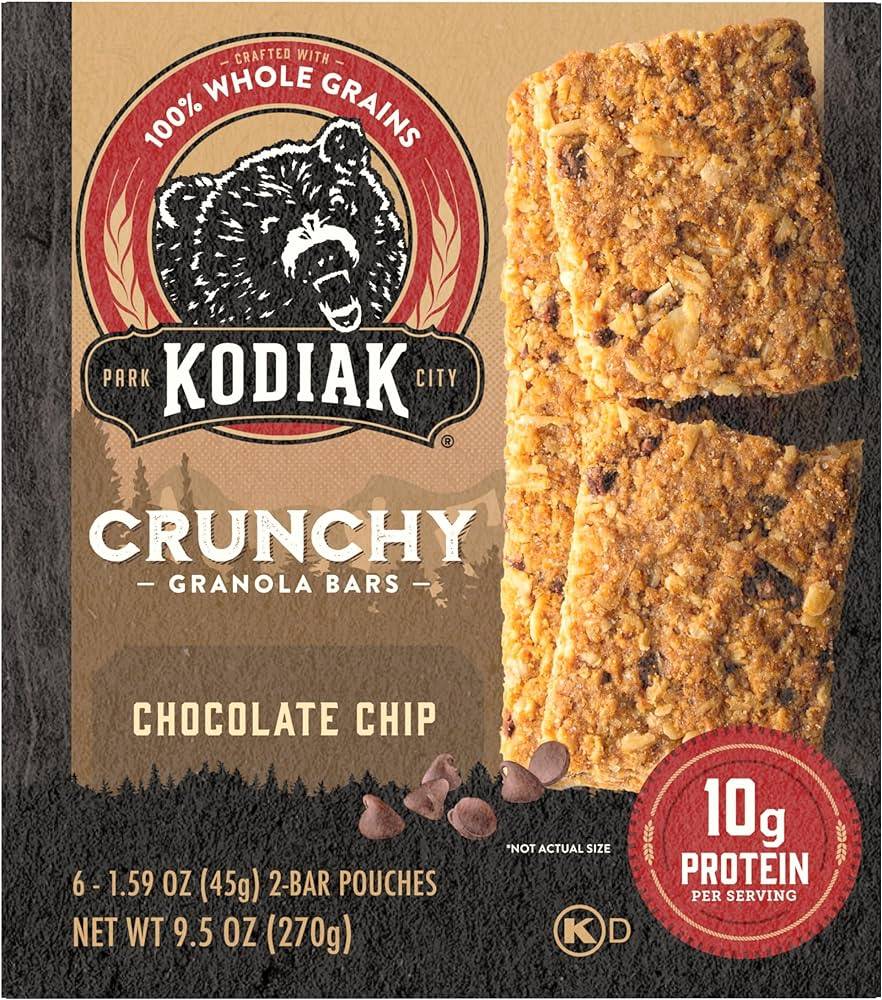 Kodiak Crunchy Granola Bars Chocolate Chip 6-1.59 oz