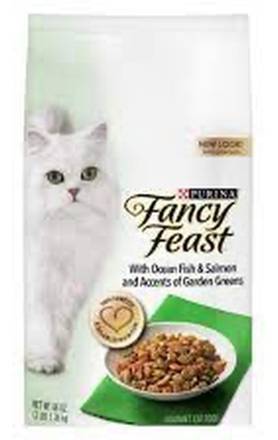 Fancy Feast Ocean Fish & Salmon Dry Cat Food 3 lbs