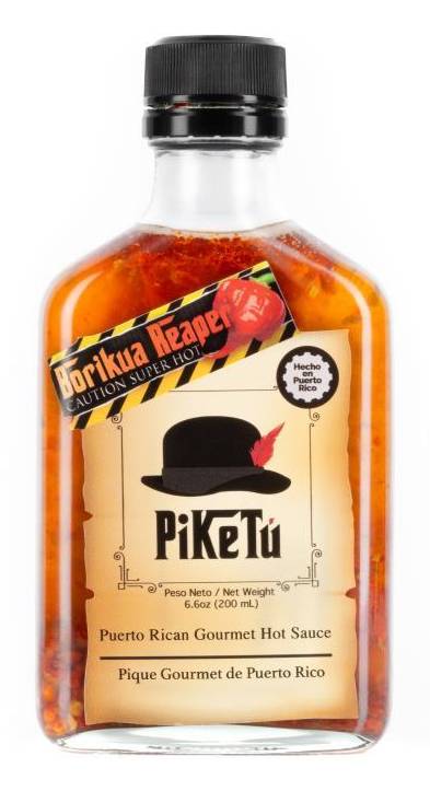 Piketu Boricua Reaper Hot Sauce 6.6 oz 