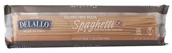 DeLallo Gluten Free Whole Grain Pasta Spaghetti No. 4 16 oz