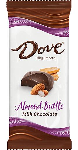 Dove Milk Chocolate Almond Brittle 3.3 oz
