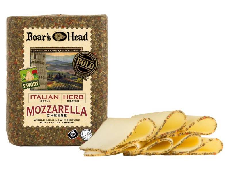 Boar's Head Italian Herb Mozzarella STO 8 oz