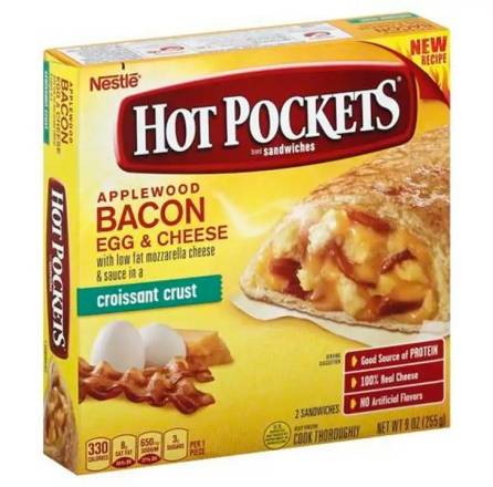 Hot Pockets Bacon, Egg & Cheese with Croissant Crust 8.5 oz