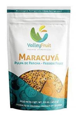 Valley Fruit Pulpa De Parcha  16 oz