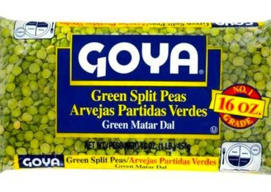 Goya Split Green Peas