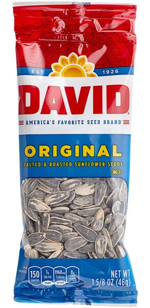 David Original Salted & Roasted Sunflower Seeds 1 5/8 oz