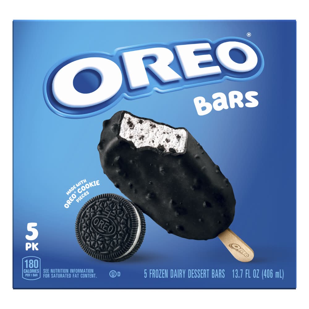 Nestle Oreo Ice Cream Bars 5-2.75 oz