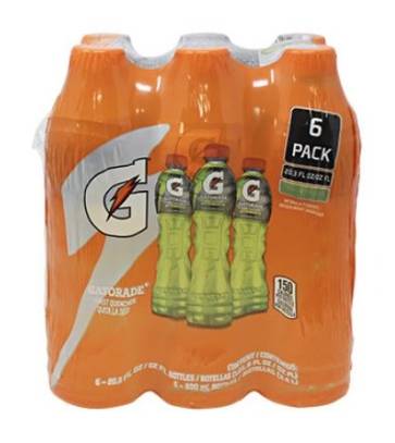 Gatorade 6-Pack 20.3 oz Lemon-Lime