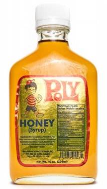 Poly Honey Syrup 10 oz