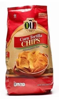 Olé Triangle Tortilla Chips 18 oz