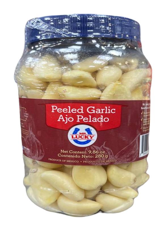 Mr. Lucky Peeled Garlic 9.86 oz