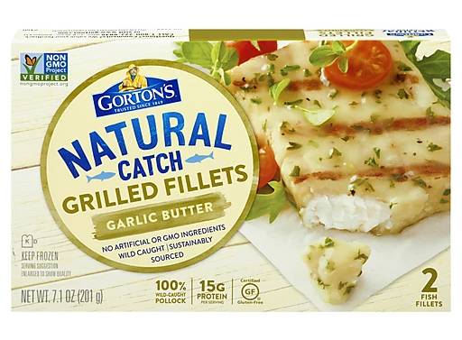 Gorton’s Natural Catch Garlic Butter Grilled Fillets 7.1 oz
