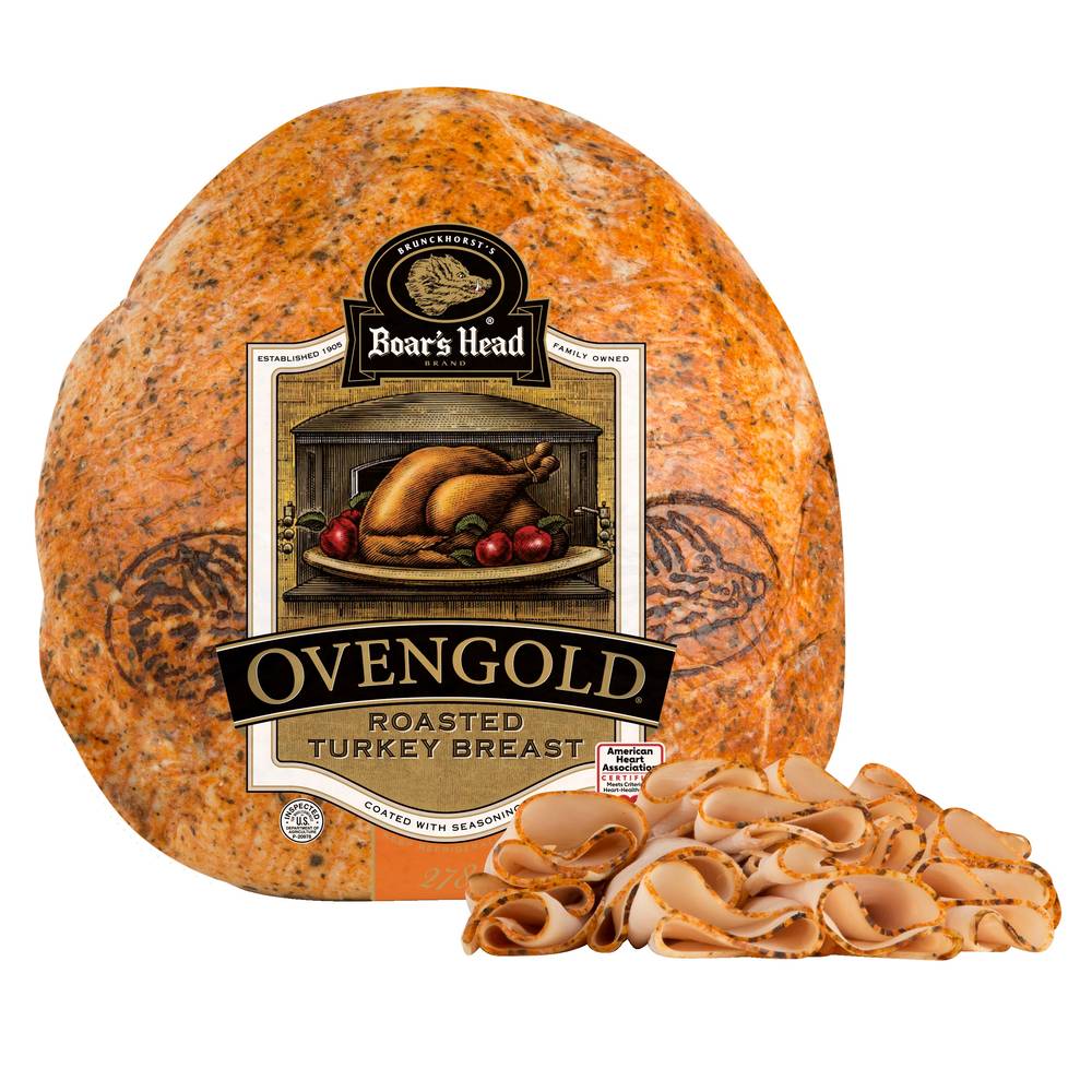 Boar's Head Oven Gold Roasted Turkey Breast STO 8 oz
