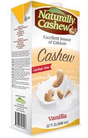 Naturally Cashew Milk Vanilla 32 oz