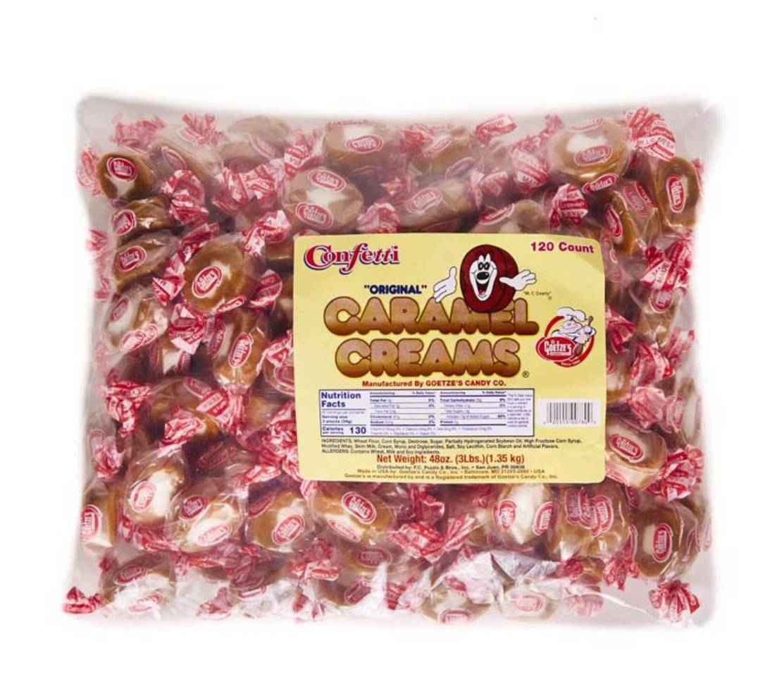 Confetti Caramel Creams 120 ct