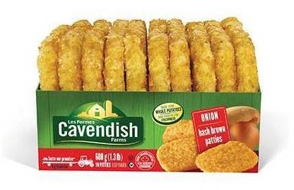 Cavendish Hash Brown Onion 16 oz