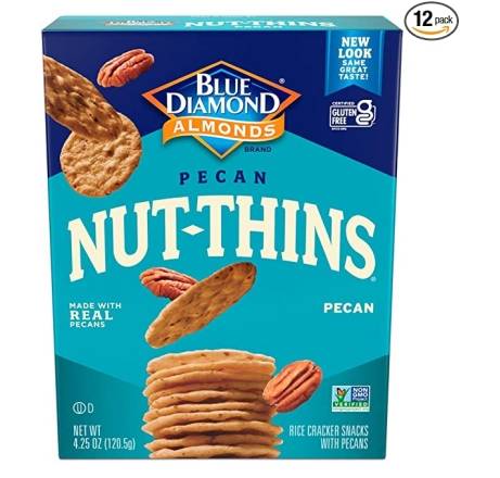 Blue Diamond Pecan Nut-Thins 4.25 oz