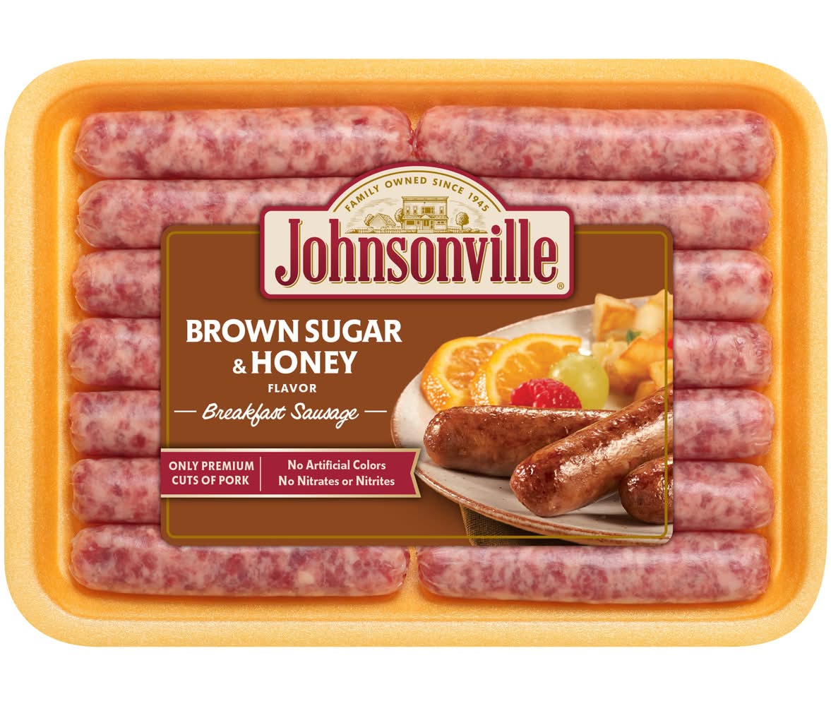 Johnsonville Brown Sugar & Honey Breakfast Sausage 12 oz