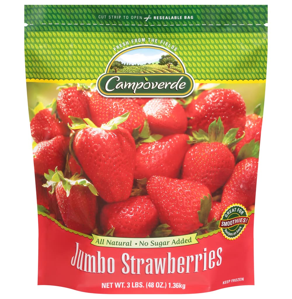 Campoverde Jumbo Strawberries 3 lbs