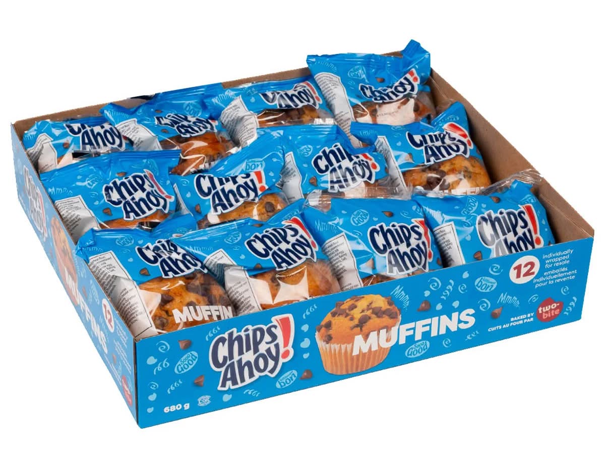 Chips Ahoy Muffins Individually Wrapped 12 oz