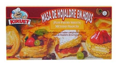 Kikuet Masa de Hojaldre en Hojas 12 oz