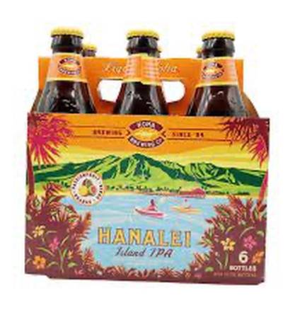Kona Hanalei Island IPA 6-12 oz
