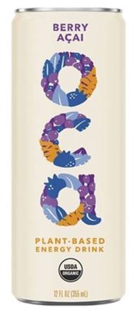 Oca Energy Drink Berry Açaí 12 oz