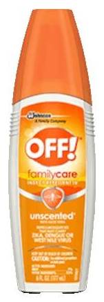Off! Family Care Unscented Insect Repellent