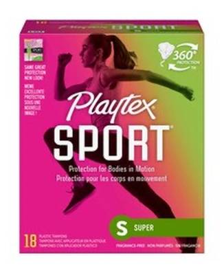 Playtex Tampons Sport Super 18 ct