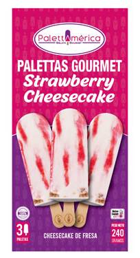 Palettamerica Strawberry Cheesecake 3 ct