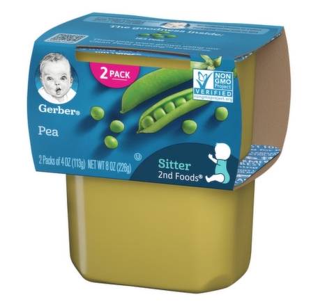 Gerber Pea for Sitter 2-4 oz