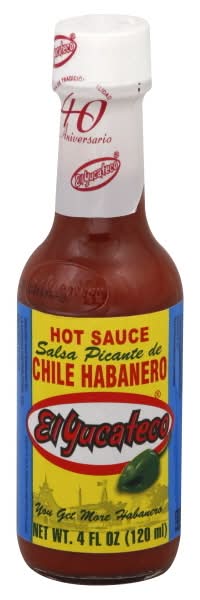El Yucateco Hot Chile Habanero Sauce