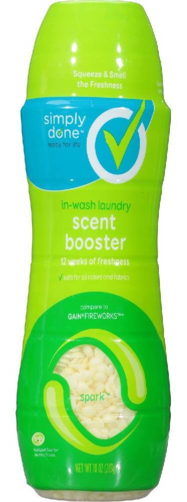 Simply Done Scent Booster, In-Wash Laundry, Spark 10 oz