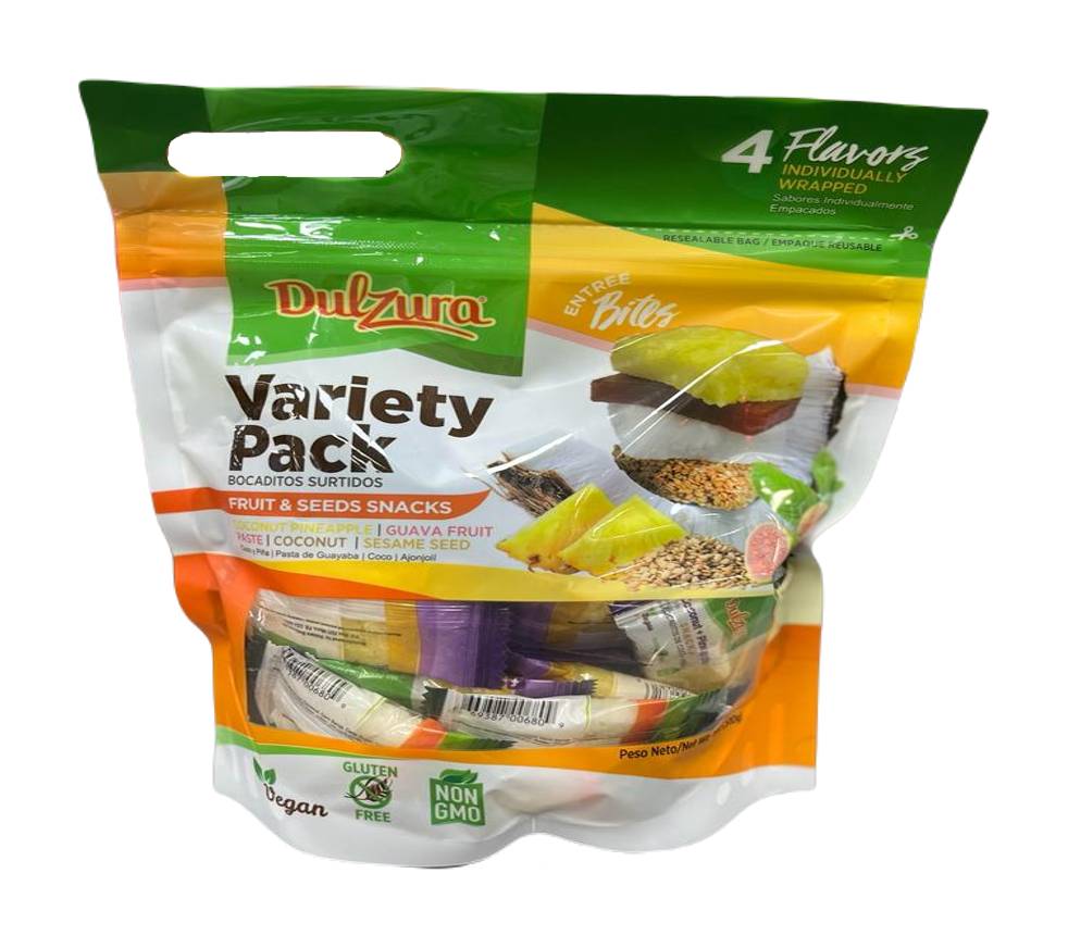 Dulzura Variety Pack Fruit & Seeds Snacks 