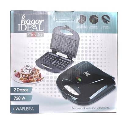 Hogar Ideal 750W Waffle Press